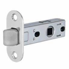 Защелка Punto (Пунто) PLASTPL45-R20 (PL45-R20) (врезная) SN мат. никель тех.упаковка без ответной планки