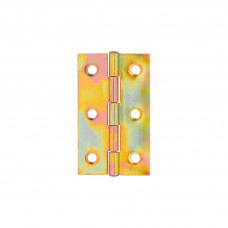 Петля Ajax (Аякс) карточная универсальная LM/IN30x50x1U YZN желтый цинк (2 шт)
